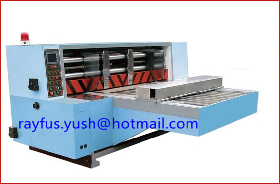 Buy Automatic Rotary Die Cutter Vacuum Suction Back Kick Feeding Cutting Creasing Punching at wholesale prices