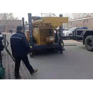 Rubber Crawler Mounted Pneumatic Drilling Rig 180 Meters Depth