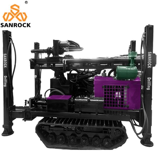 68KW Water Well Drilling Equipment for Deep Water Drilling at 2.5km/h Walking Speed