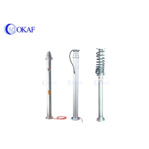 China 16.4ft Extended 10m Pneumatic Telescopic Camera Aluminum Alloy on sale