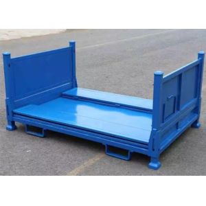 Large Steel Warehouse Stillages Container Pallet Cage For Lifting