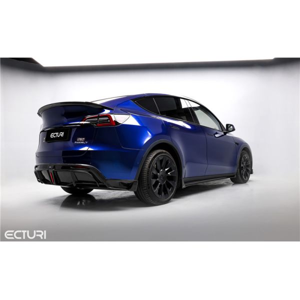 Auto Parts Carbon Fiber Body Kit for Tesla MODEL Y MODEL Y Upgraded Ecturi Style Front Shovel Diffuser Spoiler Body Kit