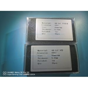 Optical Square 40x3mmt 6H-N Sic Silicon Carbon Chips