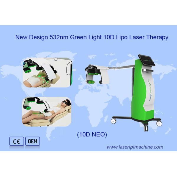 532nm 635nm Cold Laser Weight Loss Machine 10d Maxlipo Master