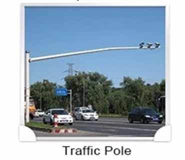 10KV-220KV Electric Power Galvanized Transmission Line Pole Tower