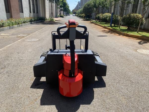 Buy 1500KG Electric Rough Terrain Pallet Stacker Lithium Battery at wholesale prices
