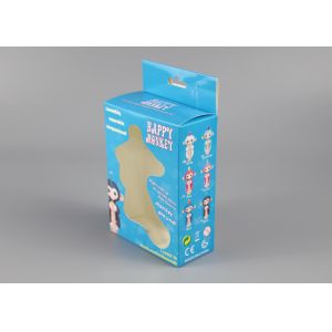 Quality Glossy Lamination Printed Packaging Boxes Toys Packaging With Plastic Window for sale