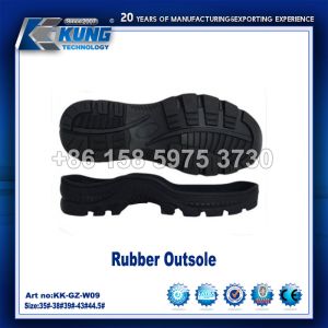 Durable Breathable Rubber Out Sole , Wear Resistant Leather Outer Sole