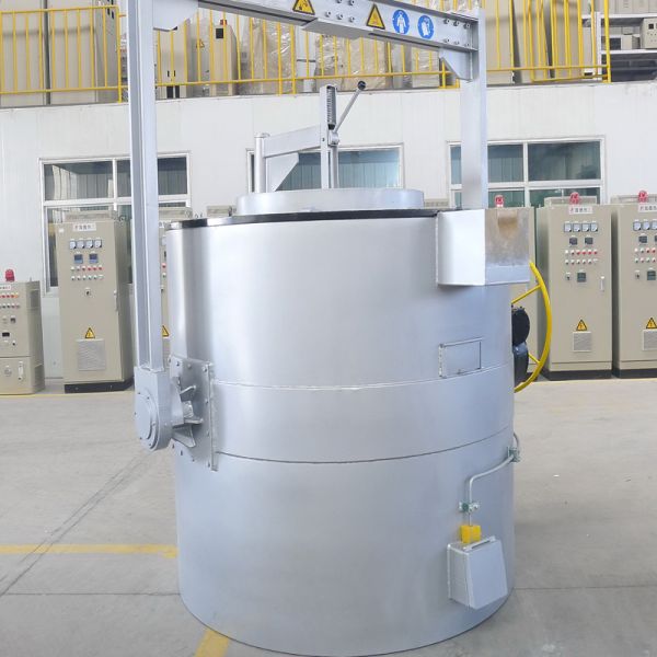 100kg 250kg 500kg 1T IGBT Electric Aluminum Melting Furnace Air Cooled