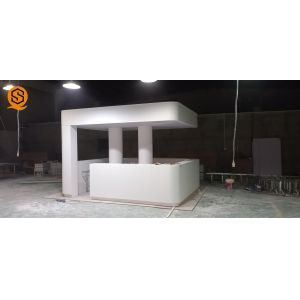 Acrylic Solid Surface Big Bar Counter With Easy Repairable