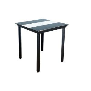 51x51cm Stylish Corner Table Ceramic Topped Bedroom Use 3 Pieced