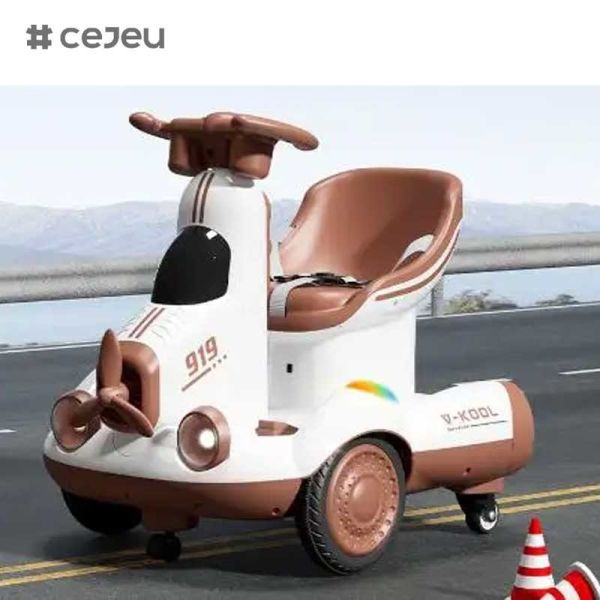 CJ-HB-919 New Coming 2 in 1 Kids Electric Balance Car /360 Degree Rotate Kids Digger Ride On Car Excavator