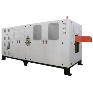 Quality Q Series Linear Servo Edible Oil Pet Blowing Machine , Water Bottle Making Machine for sale