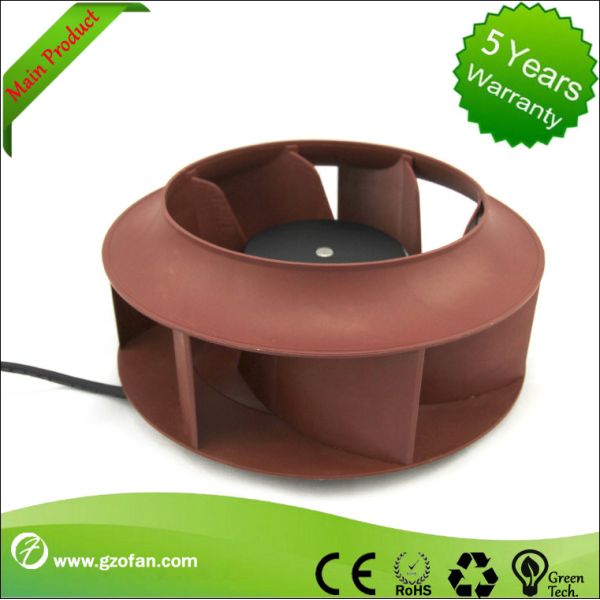 Buy PA66 Backward Inclined Centrifugal Fan With Air Purification 175mm at wholesale prices