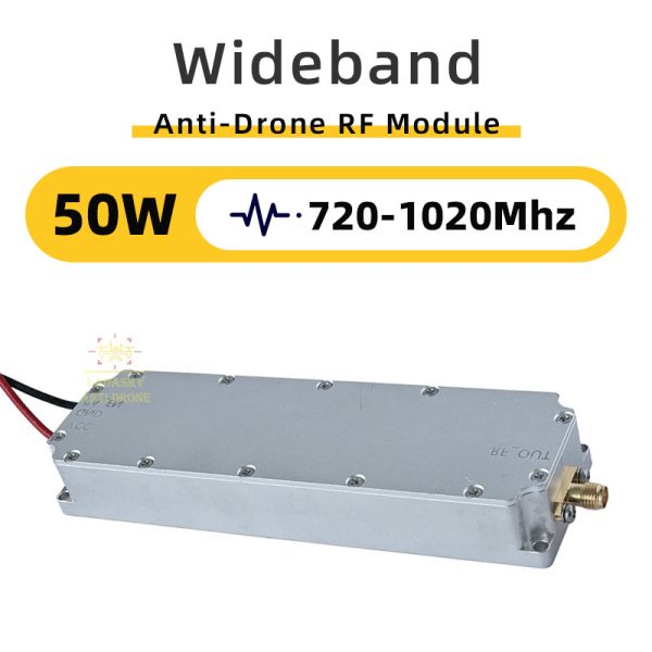 Buy 720-1020MHz 50W GaN Module Anti Drone RF Suppressor at wholesale prices