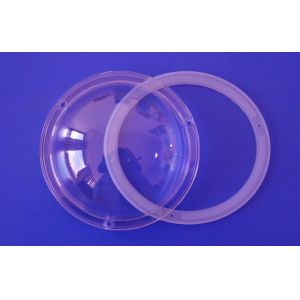 168MM Diameter High Bay Light Lens Cover Transparent Plastic Cover 20W - 300W