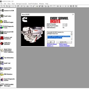 Cummins INSITE 8.7 Software 8.7 Pro Version