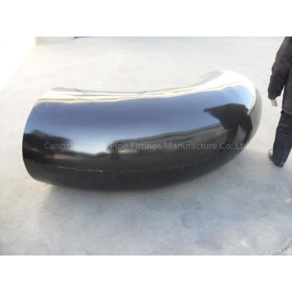 MSS SP44 Black Steel Welded Elbow JIS B2220 XXS Large Diameter Pipe Fittings 48'