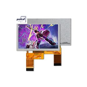 China Polcd 5 Inch TFT LCD 800x480 500nits Brightness RGB 24bit Interface IPS Screen Module on sale