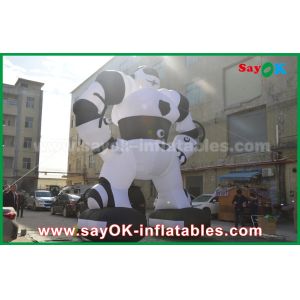Advertising Inflatable Cartoon Characters , Inflatable Robot Costume