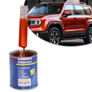 Automotive 1K Flame Copper Pearl Acrylic Liquid Coating Easy Application Car