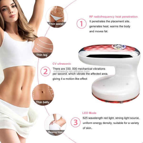 Mini 3 In1 LED Vacuum Cavitation Body Slim Machine Ultra Weight Loss Device
