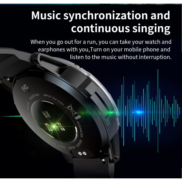 New NX9 Defense Sports Bluetooth Call Smart Watch 1.39 Round Screen Ultra Long Standby