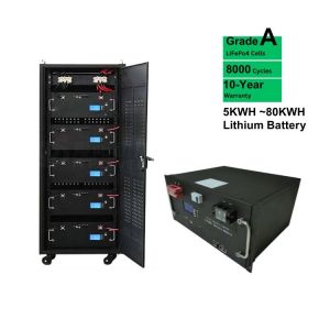 96v Rackmount Lifepo4 Battery 100KWH 50kwh 512v 40Kw High Voltage Lfp Battery