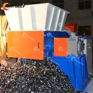 38kW Plastic Bottle Shredder Crusher Recycling Machine with Customizable Inlet