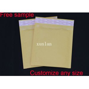 Light Weight Poly Bubble Wrap Packaging Envelopes , Bubble Cushioned Mailers