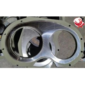 China Wear Resistance 260 Spectacle Wear Plate Putzmeister Pump Truck on sale