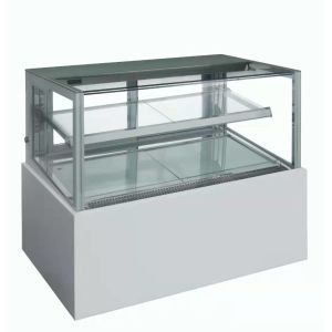 Back Sliding Door Bakery Glass Showcase , 1.2M Macaron Sandwich Display