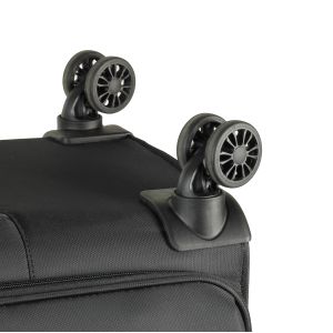 1280D Fabric Polyester Purple ODM Luggage Soft Suitcases