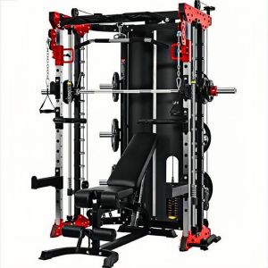 China Selectorized Cable Crossover Smith Machine Home Gym with Weight Stack on sale