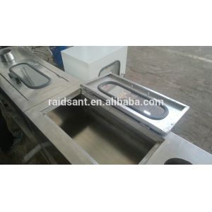 Laboratory Granule Wax Granulator Machine Drop Form Small Steel Belt Pelletizer