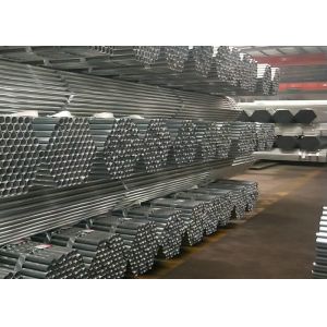 High / Low Pressure Galvanized Metal Tubing Round Welding High Strength