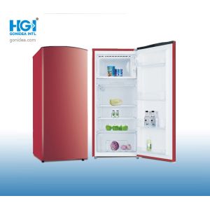190 Liter AC220V Vertical Upright Freezer Inverter No Frost Antibacterial