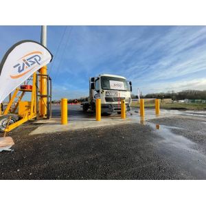 Fixed Bollards 800mm Intercept Height Q345 Carbon Steel