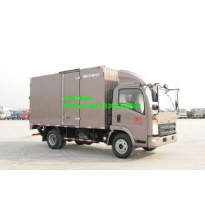 Manual Container 10t Cargo Van Truck