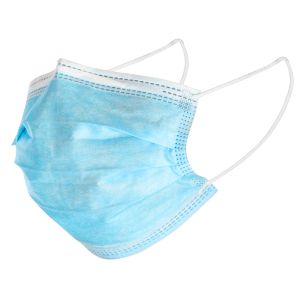 Hypoallergenic Disposable Non Woven Face Mask Full Mouth Nose Coverage
