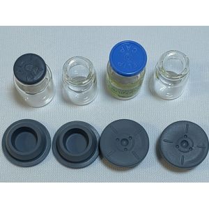 Injection Medical Rubber Stopper 32mm Grey Bromobutyl Rubber Stopper