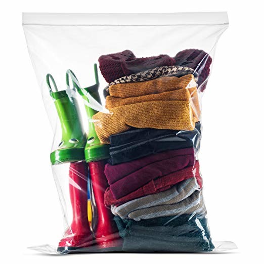 Buy Moisture Proof Food Zipper Bag , Resealable Clear Plastic Zip Lock Pouch at wholesale prices
