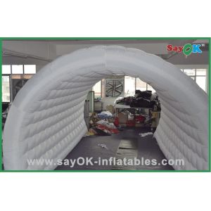 Waterproof White Inflatable Event Air Tent , Customized Inflatable Tunnel