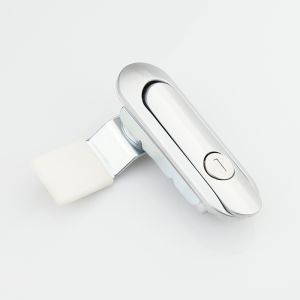 White Electrical Electronic Door Locks Beautiful Appearance RoHS Certificated