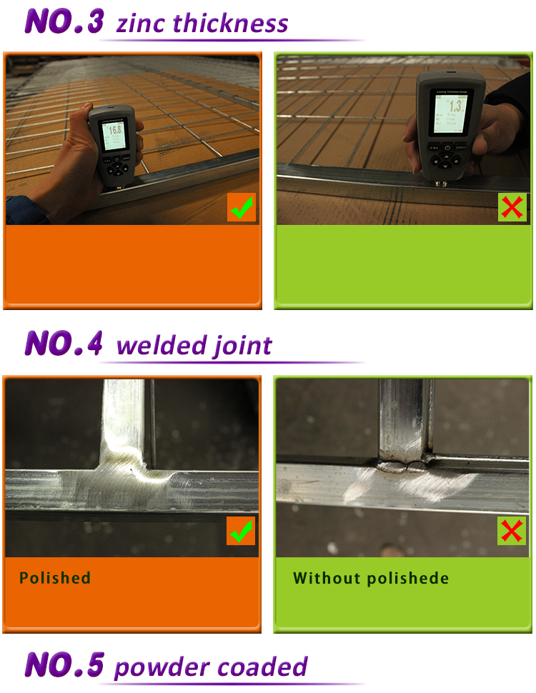 2"/50mm tubing x 2.00mm frame H6’/1830mm*9’W/2740mm canada construction temp fence panels 4"x12"/100m*300mm*3mm dia