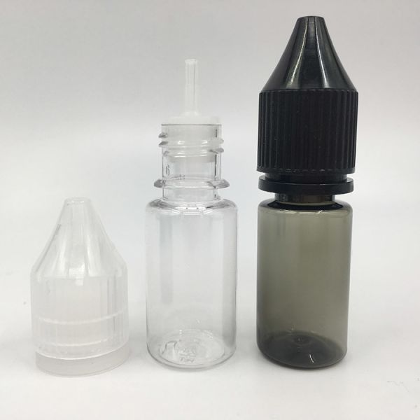 Screen Printed Childproof Liquid Dropper Bottles Round Shape With Customized