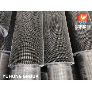 HFW Serrated Fin Tube , ASTM A210 / ASME SA210 GR.A1 Carbon Steel Finned Tube
