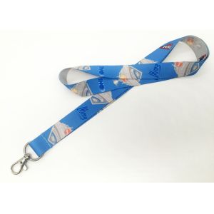 Fantastic Dye Sublimation Lanyards / Id Badge Lanyard With Cake Logo