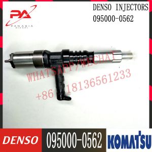 095000-0562 6251-11-3101 Komatsu Fuel Injectors For WA500-6 PC200-7, PC300-7