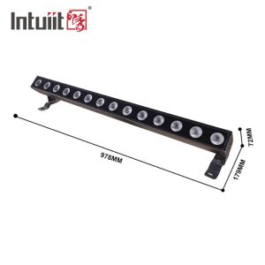 Bar KTV Effect LED Stage Lights Rgbw Color Dmx Led Wall Wash light Linear Bar